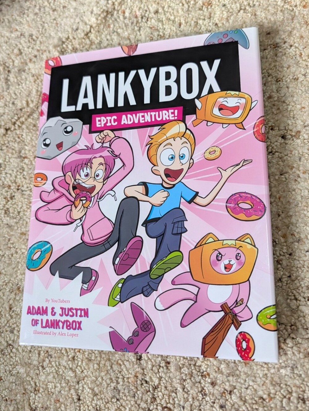 lankybox epic adventure book